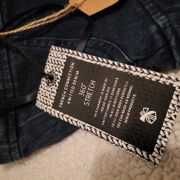 FCUK denim dress - French Connection United Kingdom New With Tags - Picture 10 of 13